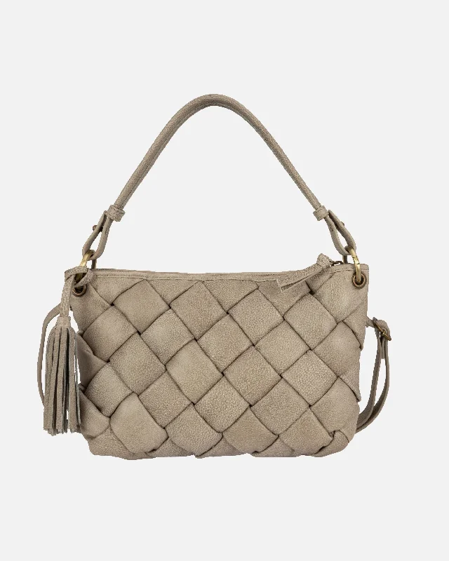 Wang | Woven Leather Shoulder Bag Trendy And Timeless Handbags Now On Sale