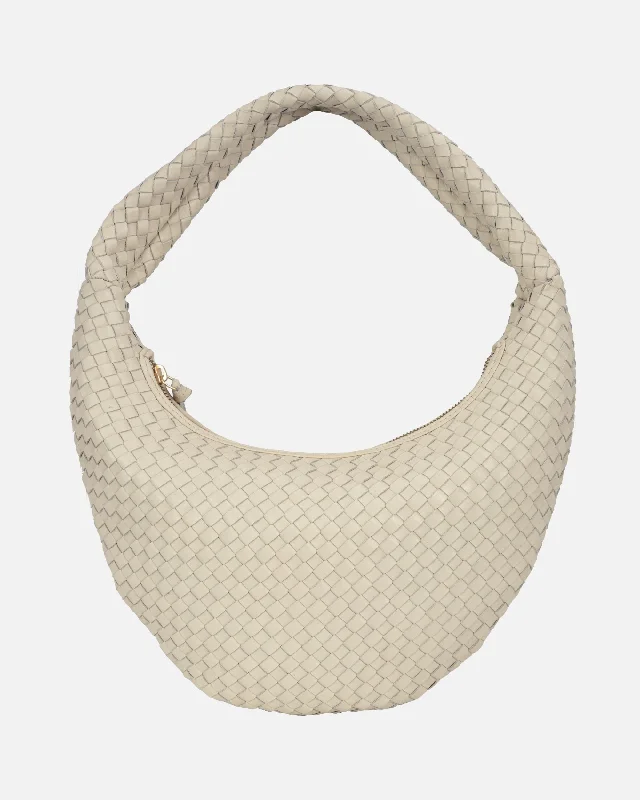 Silva | Woven Leather Hobo Bag Chic Handbags At Special Promotional Prices