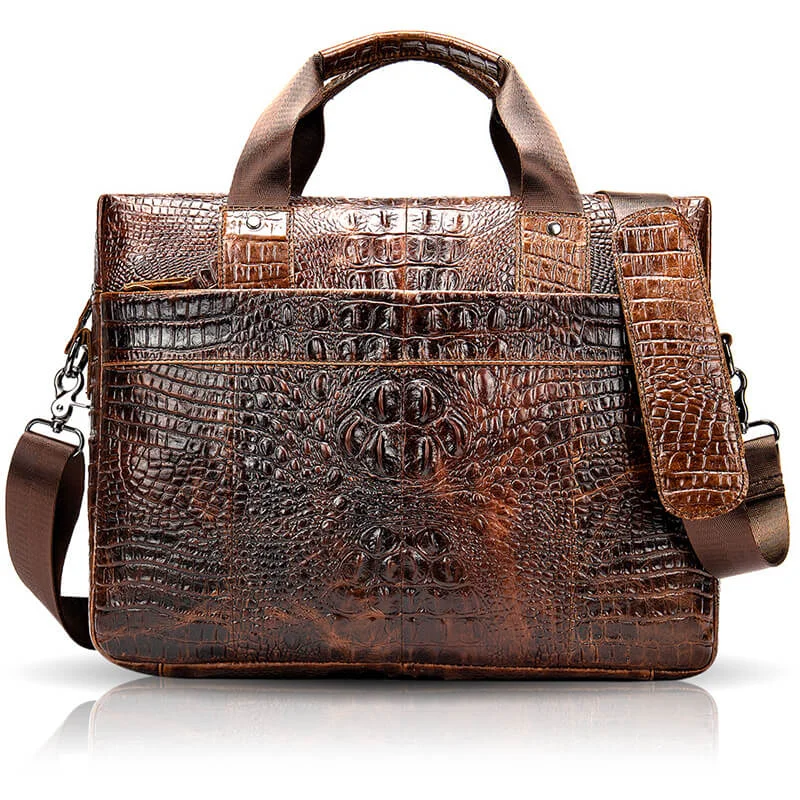 CLOCO – Crocodile Pattern Business Briefcase Designer Bags At Exclusive Clearance Prices CLOCO – Crocodile Pattern Business Briefcase Designer Bags At Exclusive Clearance Prices