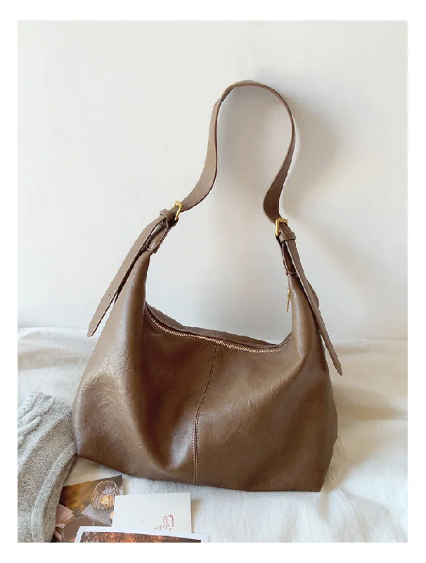 Elena Handbags Retro Hobo Shoulder Bag Everyday Work Bag Trendy Bags, Huge Savings