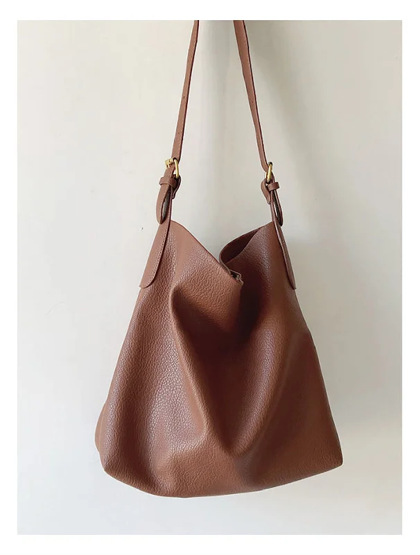 Elena Handbags Soft Leather Tote Bucket Work Bag Fashionable Handbags, Limited-Time Deals Elena Handbags Soft Leather Tote Bucket Work Bag Fashionable Handbags, Limited-Time Deals