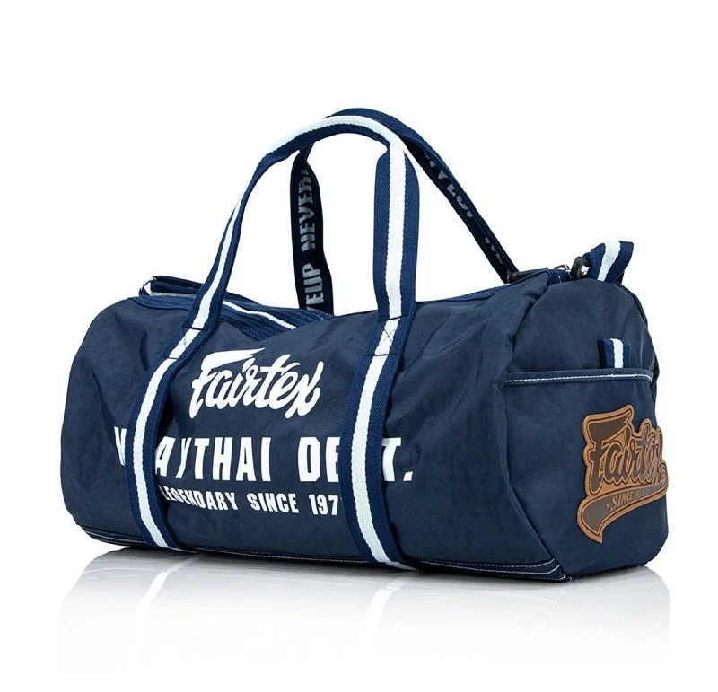 Fairtex BAG9 Gym Bag Navy Blue Luxury Bags, Budget Prices