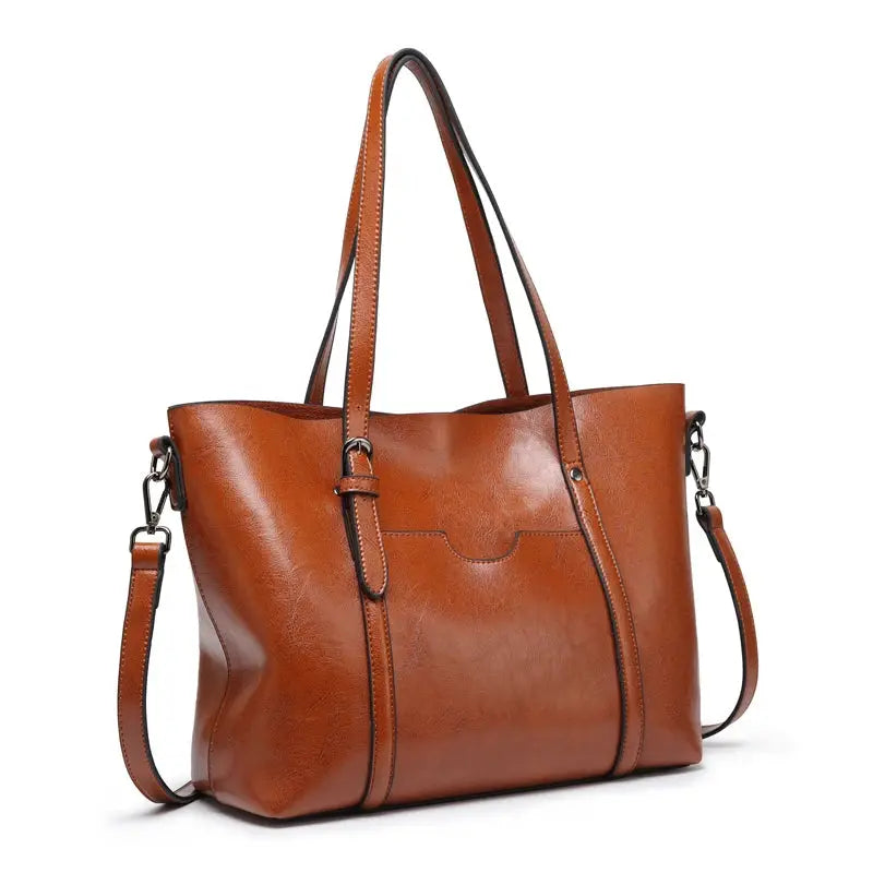 Anna's Luxe Classic | Faux Leather Shoulder Tote Trendy & Timeless Bags, Now On Sale Anna's Luxe Classic | Faux Leather Shoulder Tote Trendy & Timeless Bags, Now On Sale