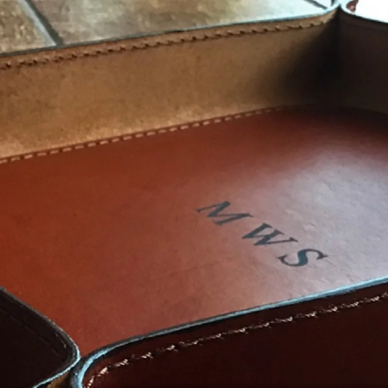 Leather Catch-All Tray Elegant Purses At Clearance Prices