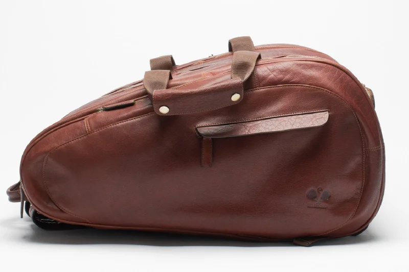 Leather Padel Bag Cognac Shoulder Bags, Crossbody Bags, And More On Sale