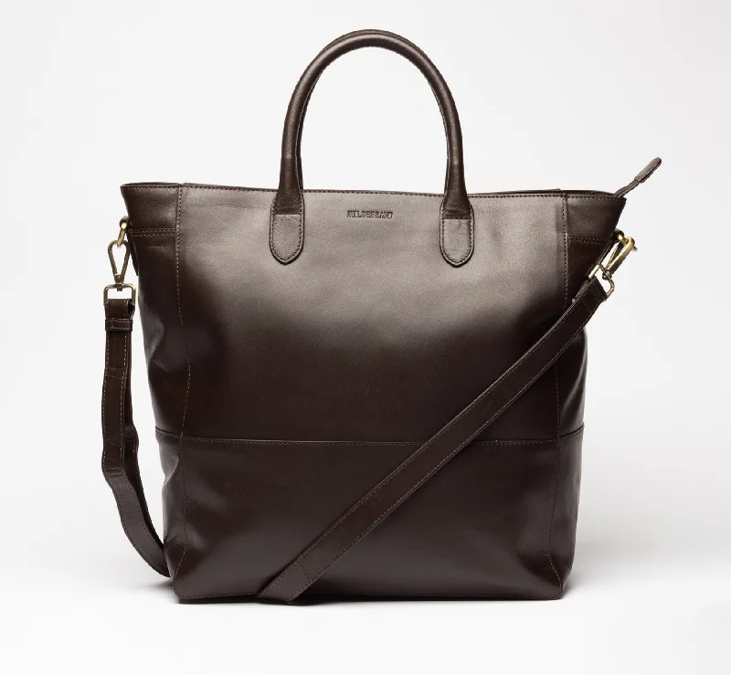Luxury Leather Business Tote Dark Brown Your Perfect Bag At The Perfect Price