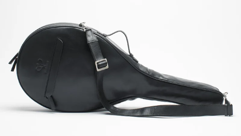 Luxury Leather Tennis Case Black Designer-Inspired Bags At Reduced Prices