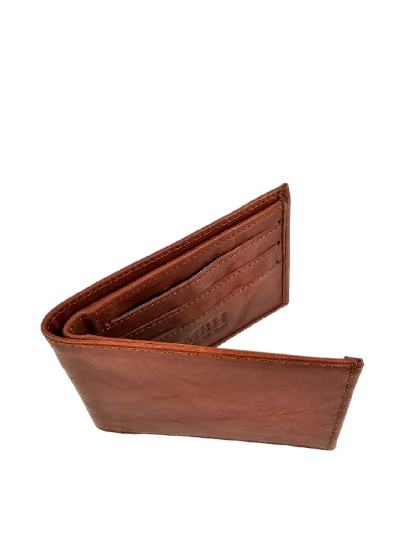 Men's Bifold Wallet Leather - Brown Everyday Bags At Wallet-Friendly Prices
