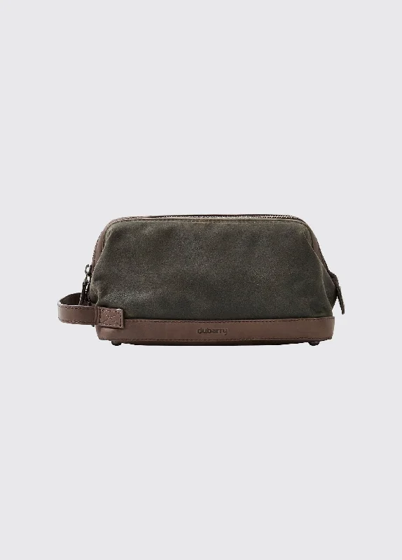 Newgrange Mens Wash Bag - Olive Fashion Bags, Huge Savings
