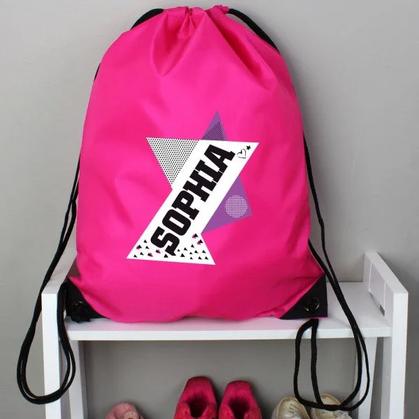 Personalised Dance Pink Kit Bag Handbag Deals You'll Love