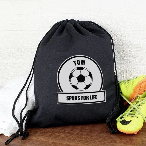 Personalised Football Fan Swim & Kit Bag Premium Handbags With A Touch Of Elegance