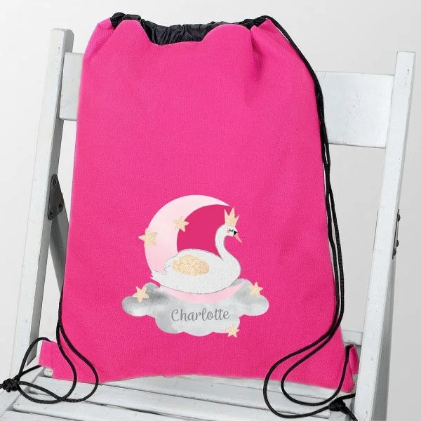 Personalised Swan Lake Swim & Kit Bag Trendy And Classic Bags Now At Unbeatable Discounts Personalised Swan Lake Swim & Kit Bag Trendy And Classic Bags Now At Unbeatable Discounts