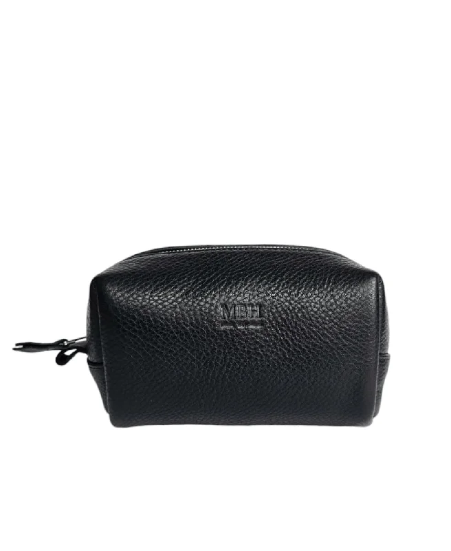Petite Luxe Leather Pouch - Black Stylish Totes, Special Discounts