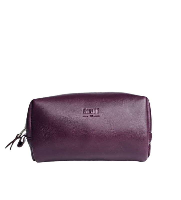 Petite Luxe Leather Pouch - French Violet Classic Bags, Exclusive Deals