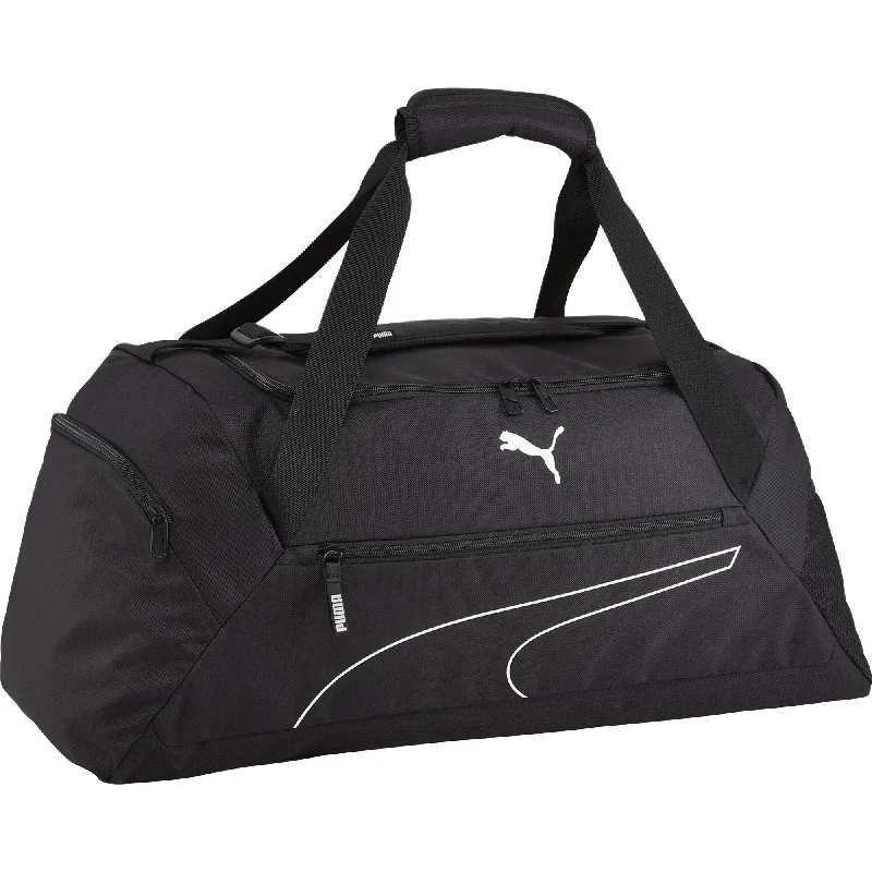 Puma Fundamentals Medium Sports Holdall - Black Classic And Modern Handbags Now More Affordable Puma Fundamentals Medium Sports Holdall - Black Classic And Modern Handbags Now More Affordable