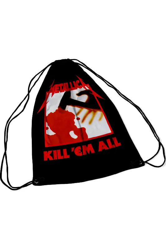 Rocksax Metallica Gym Bag - Kill Em All Designer Bags At Lower Prices