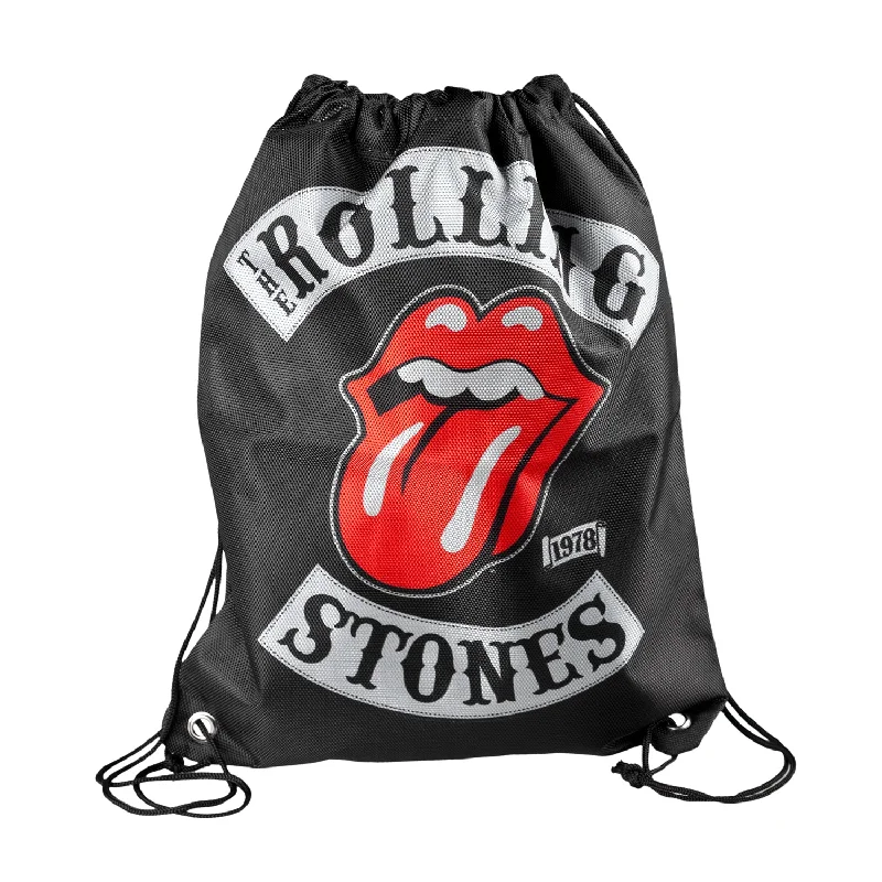 Rocksax The Rolling Stones Gym Bag - 1978 Tour Premium Handbags At Exclusive Prices