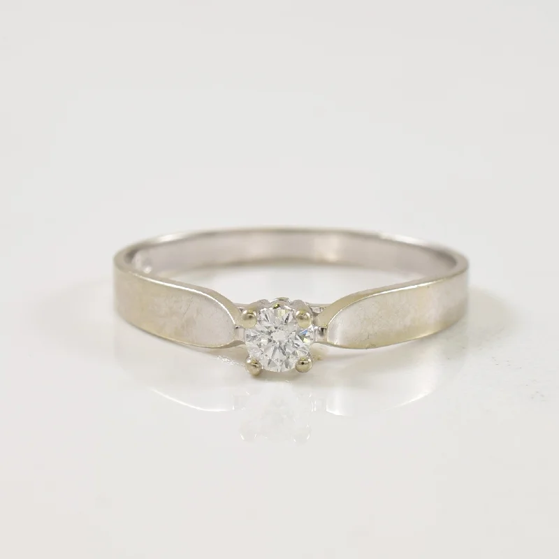 Trending Jewelry Styles Now At Limited-Time Discounts Solitaire Diamond Ring | 0.09ct | SZ 6.25 |