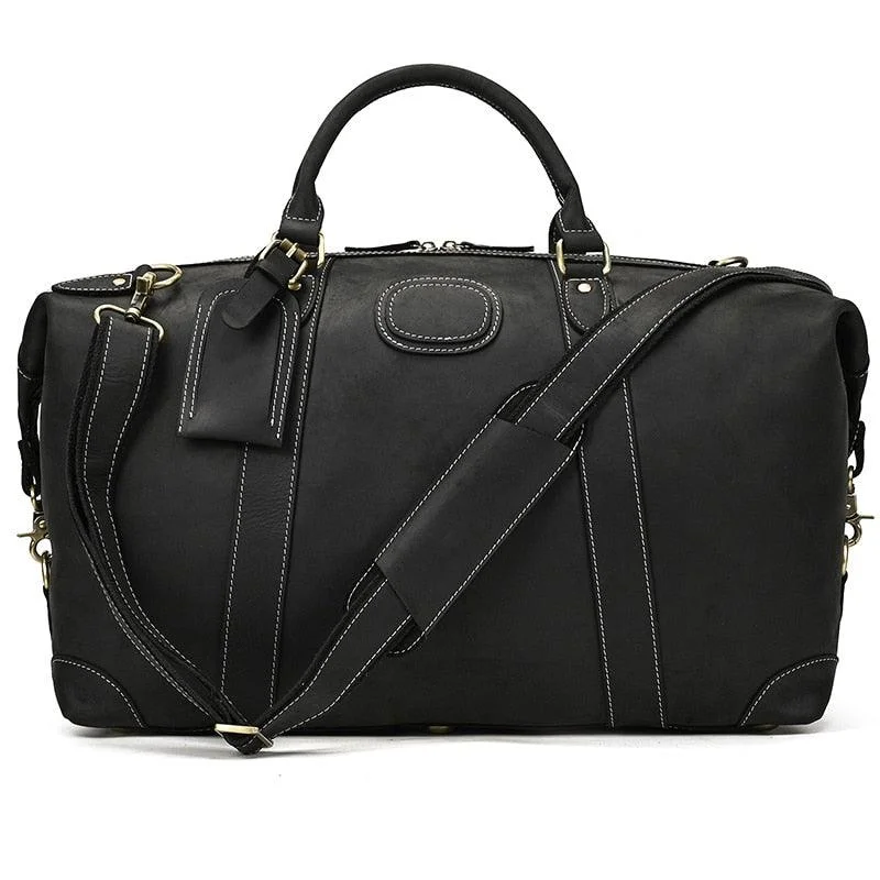 Genuine Leather Duffle Bag Weekender Travel Bag Anti-Theft Shoulder Bags, Best Deals Today Genuine Leather Duffle Bag Weekender Travel Bag Anti-Theft Shoulder Bags, Best Deals Today