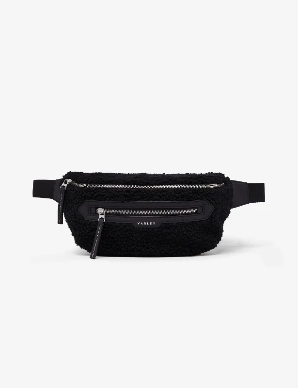 Kansa Sherpa Belt Bag - Black Stylish Totes With Special Discounts