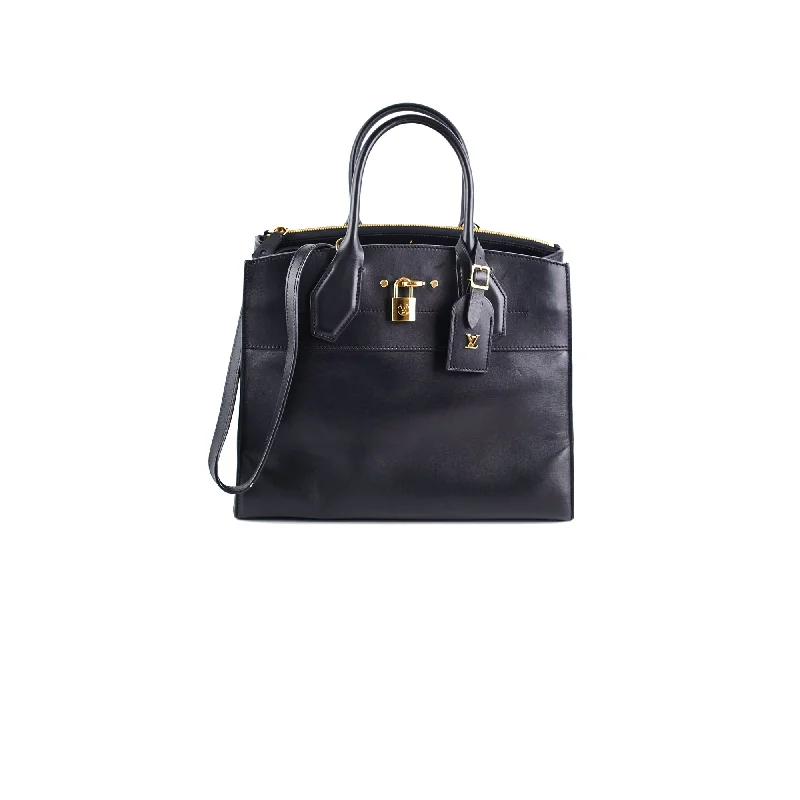 Limited Time Flash Sale Louis Vuitton City Streamer MM Bag Black Iconic Fashion Bags At Unbeatable Savings