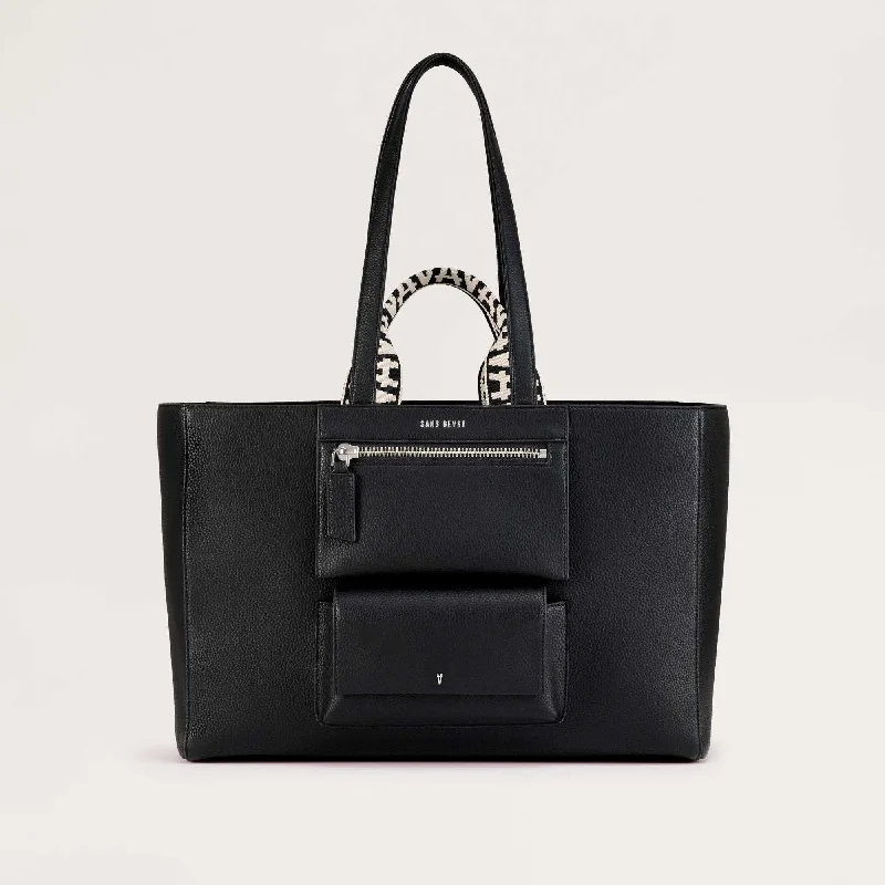 Durable Fashion Picks All Hours - Maxi Tote Bag - Noir Chic Handbags At Special Promotional Prices