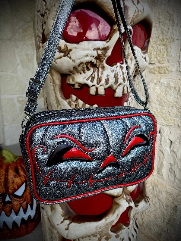 Special Offer Angry Boxer - Dark Silver Glitter Affordable Elegance With High-Quality Bags