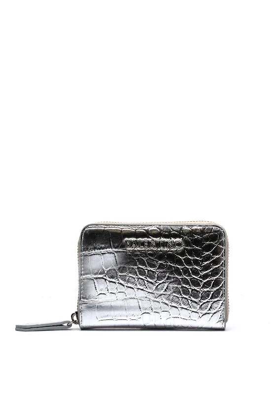 Lightweight And Affordable Bags Valentino Avenue Wallet & Mirror Gift Set, Silver Chic Bags, Shop Now