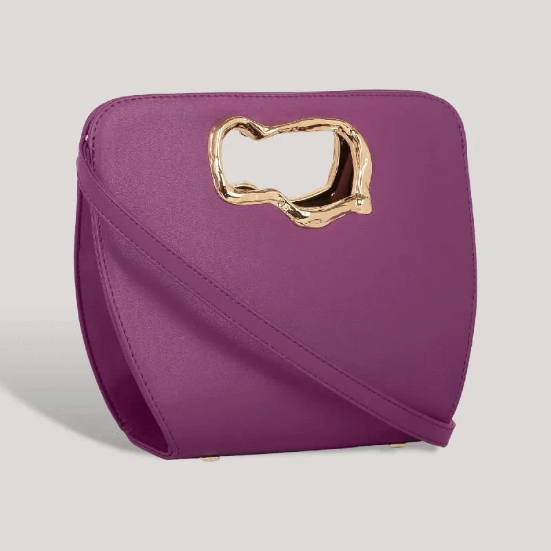 New Season Fashion Preview Calliope - Purple Corn Leather Stylish Totes, Special Discounts