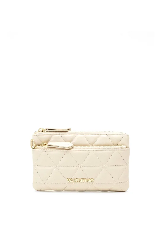 Break Fashion Norms Valentino Carnaby Quilted Purse, Ecru Chic Handbags At Special Promotional Prices
