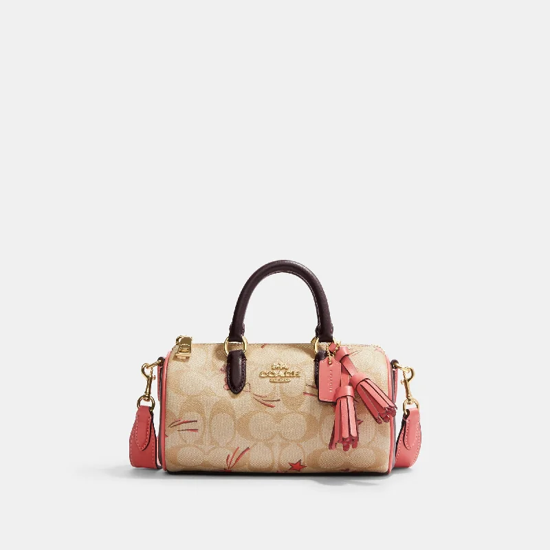 Polished Style Deals Coach Outlet Lacey Crossbody In Signature Canvas With Heart And Star Print Shoulder Bags, Crossbody Bags, And More On Sale