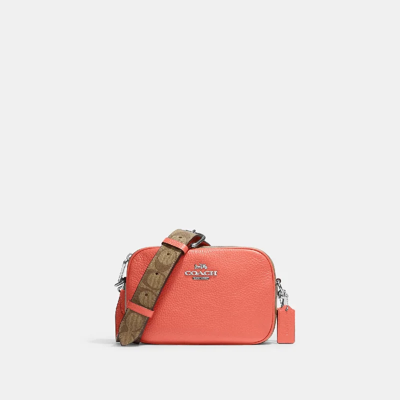 Glamorous Fashion Offers Coach Outlet Mini Jamie Camera Bag With Signature Canvas Trendy Handbags At Limited-Time Discounts