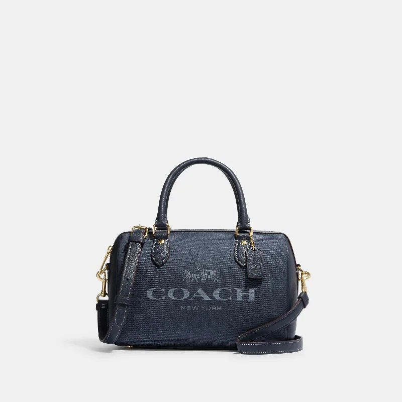 Vintage Bags For Retro And Classic Fashion Lovers Coach Outlet Rowan Satchel With Coach Timeless Handbags, Flash Sale