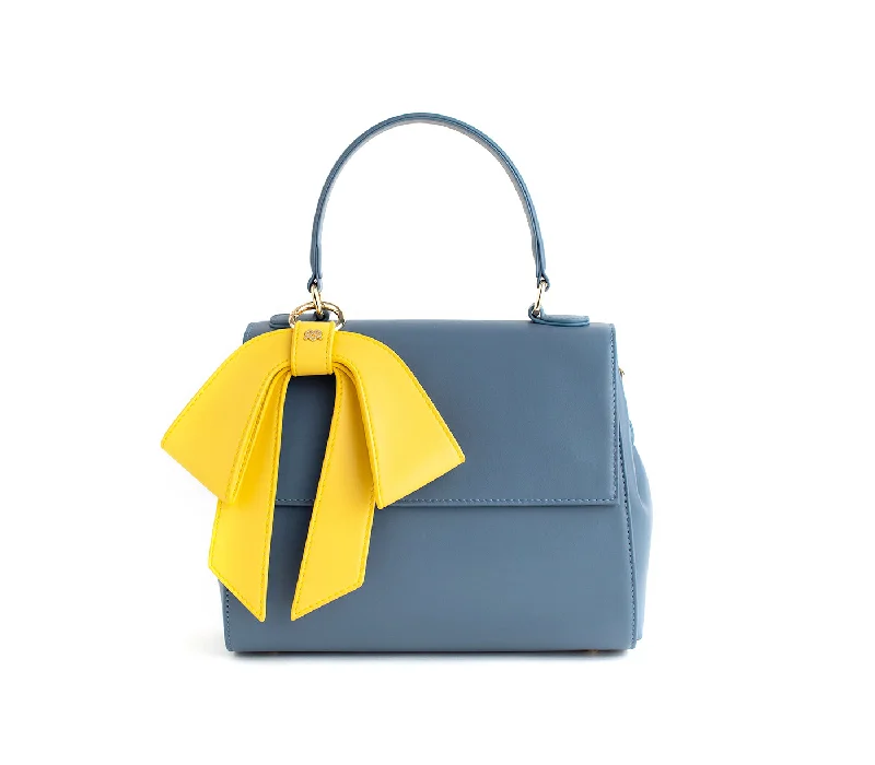 Cottontail - Deep Blue Vegan Leather Bag Everyday Elegance At Special Prices