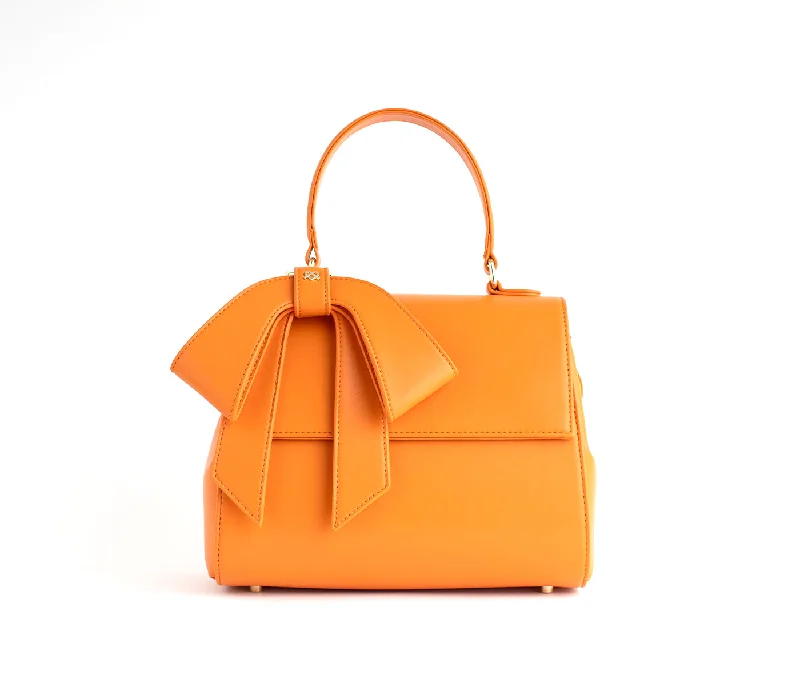 Eco-Friendly Bags For Sustainable Fashion Lovers Cottontail - Orange Vegan Leather Bag Premium Bags At Special Prices
