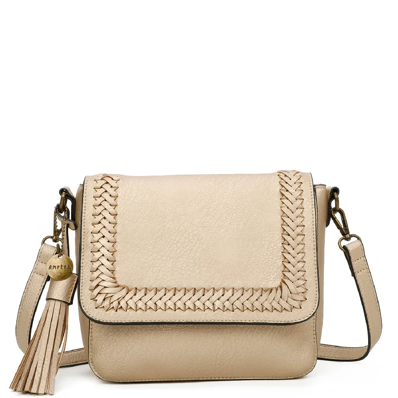 Trendy Styles Della Crossbody Vegan Leather - Copper Stylish Totes, Exclusive Savings