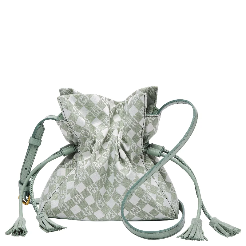 Durable And Cheap Bags Fossil Women's Rayna Jacquard Drawstring Crossbody Upgrade Your Look With Fashionable Bags