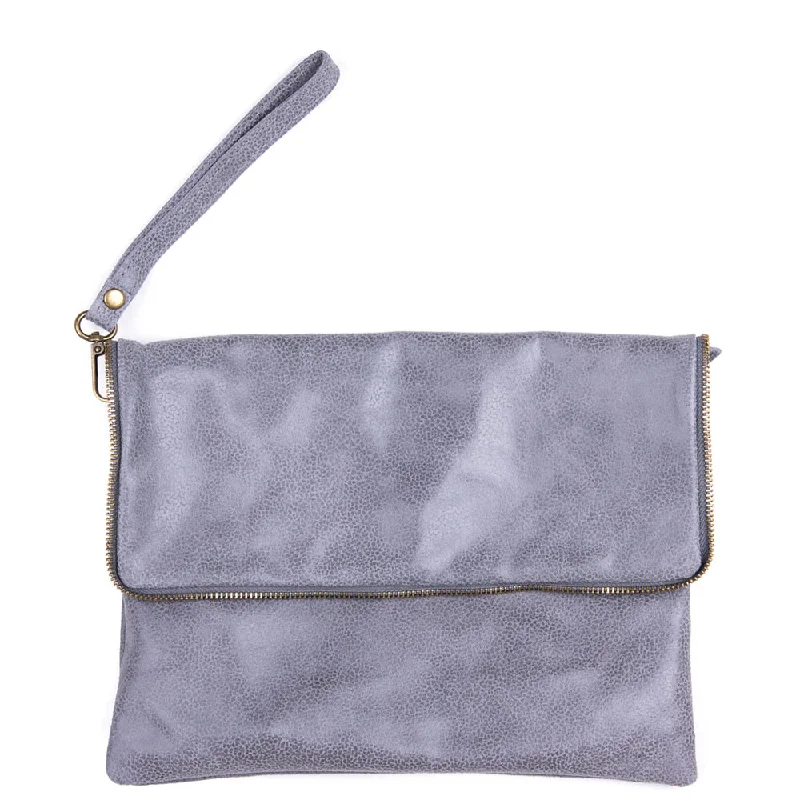 Smart Casual Deals Grey Soft Real Leather Cross Body Bag Shoulder Bags, Crossbody Bags, And More On Sale