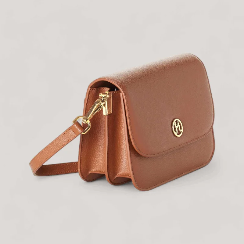 Elegant And On-Sale Evening Bags HARMONY | Cognac - Crossbody Bag - Made with MIRUM® Exclusive Bag Deals – Perfect For Any Occasion