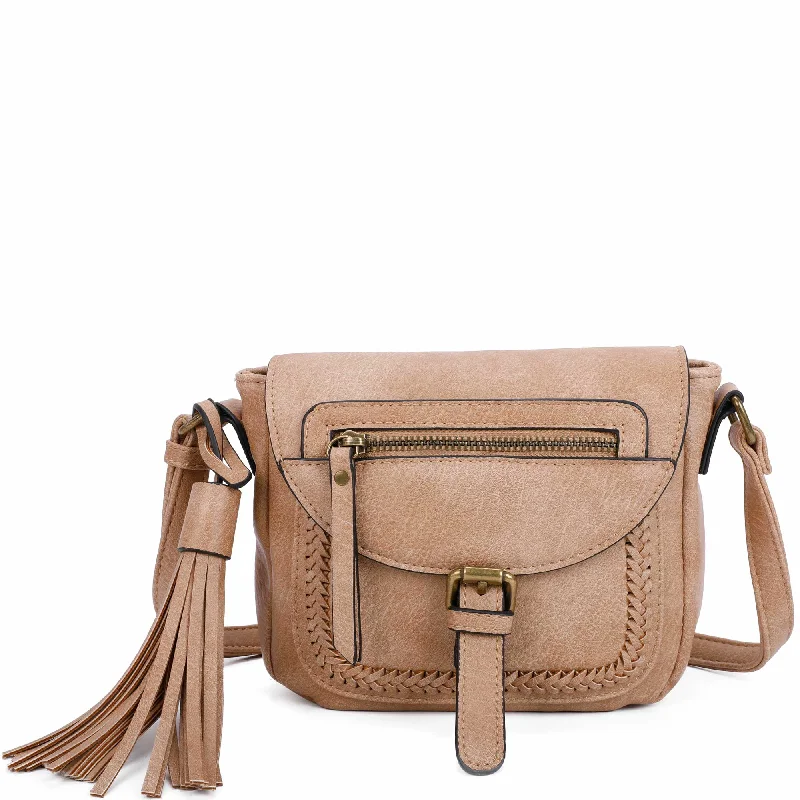 Vintage Style Deals Harper Crossbody - Sand Timeless Bags, Flash Sale