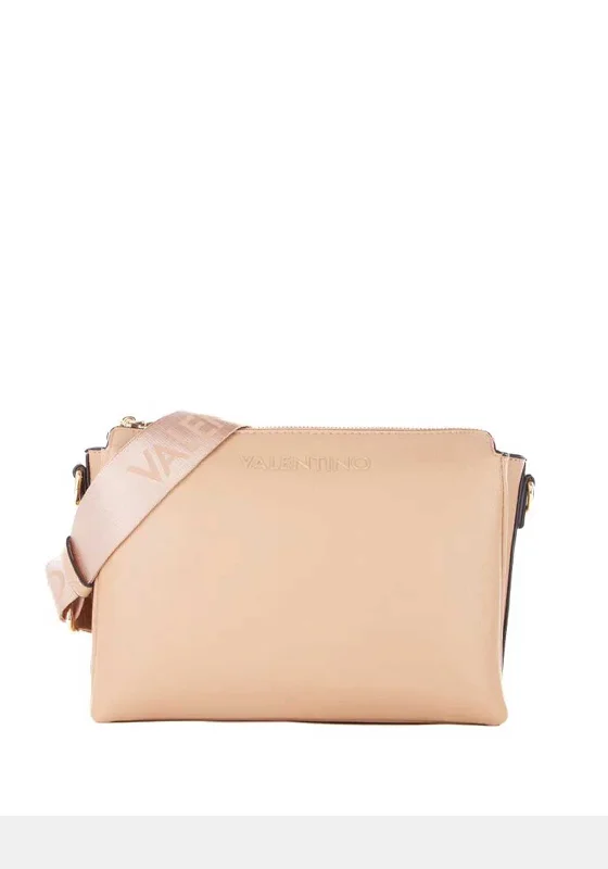 Evening Elegance Valentino Manhattan Small Crossbody Pouch, Beige Iconic Handbags At Budget-Friendly Prices