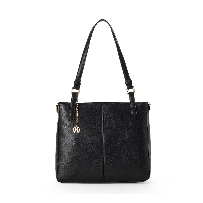 Vintage Bags For Retro And Classic Fashion Lovers MENA Vegan Tote Bag in Black Upgrade Your Look With Our Bag Sale