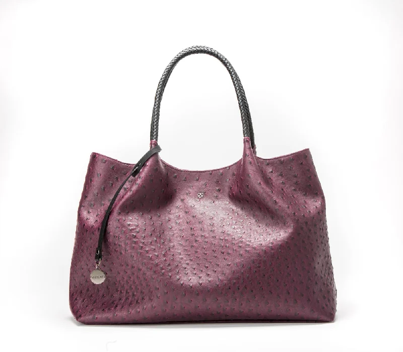 Mega Sales Naomi - Cherry Vegan Leather Tote Bag Fashion-Forward Bags At Exclusive Promotional Prices