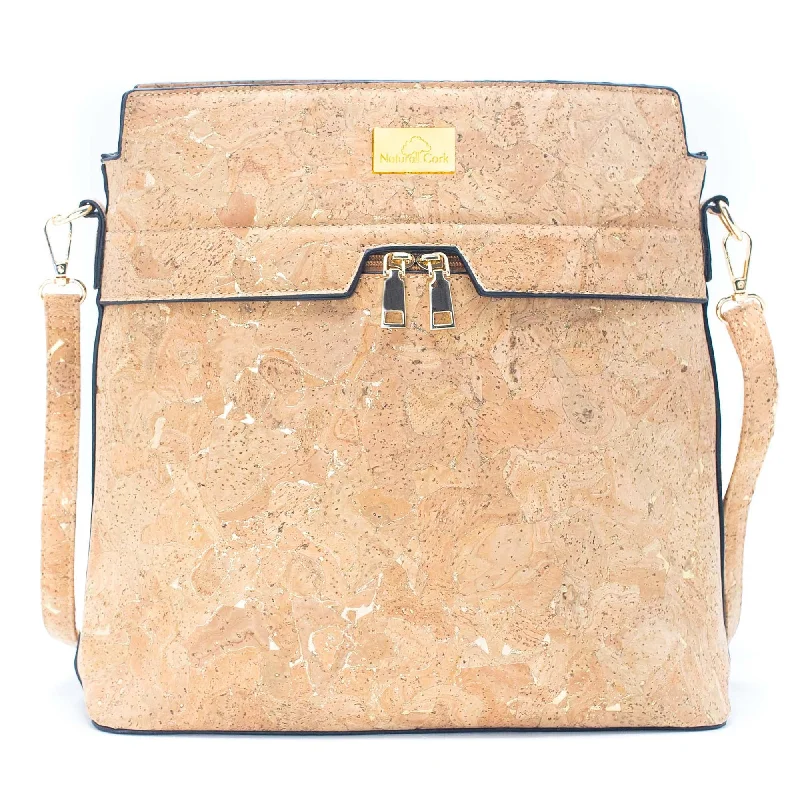 Daring Fashion Promotions Natural cork Molten Gold Tote Sling-BAG-2093 Limited-Stock Handbag Sale For A Stylish Look