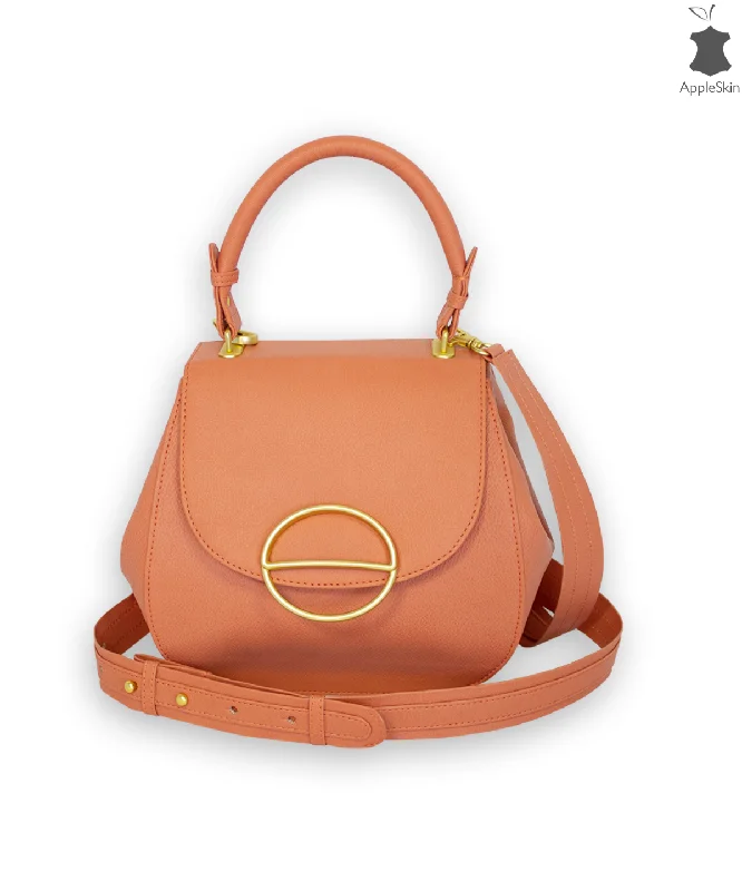 Season Sale nuuwaï - Vegan Bag - LICA CRUSHED APRICOT Fashionable Handbags At Must-Have Prices