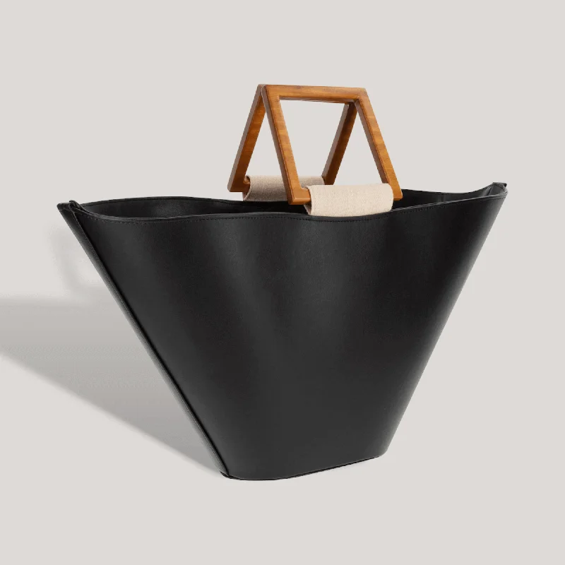 Senior Travelers Penelope - Black Cactus Leather Tote Stylish Handbags With Exclusive Online Discounts