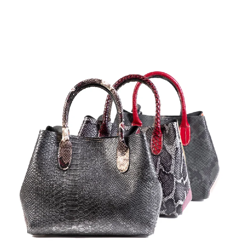 Party Bags For New Year's Eve And Special Occasions Real Leather Patching Tote Grab Bag Chic Bags, Shop Now