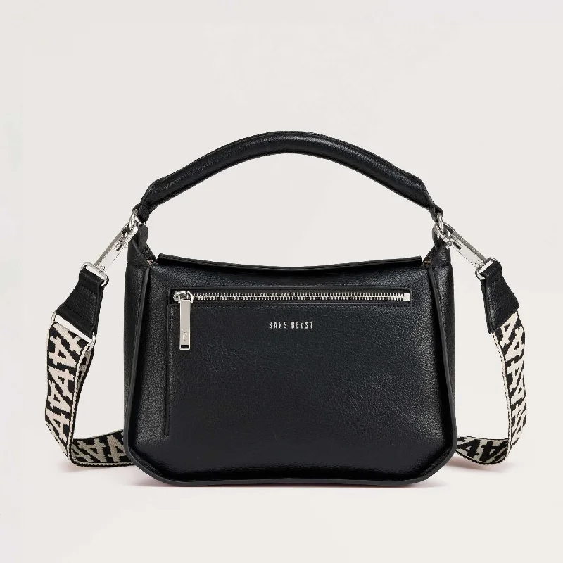 Shop The Hottest Deals Sanctuary - Midi Handbag - Noir Best Bag Sale Of The Season