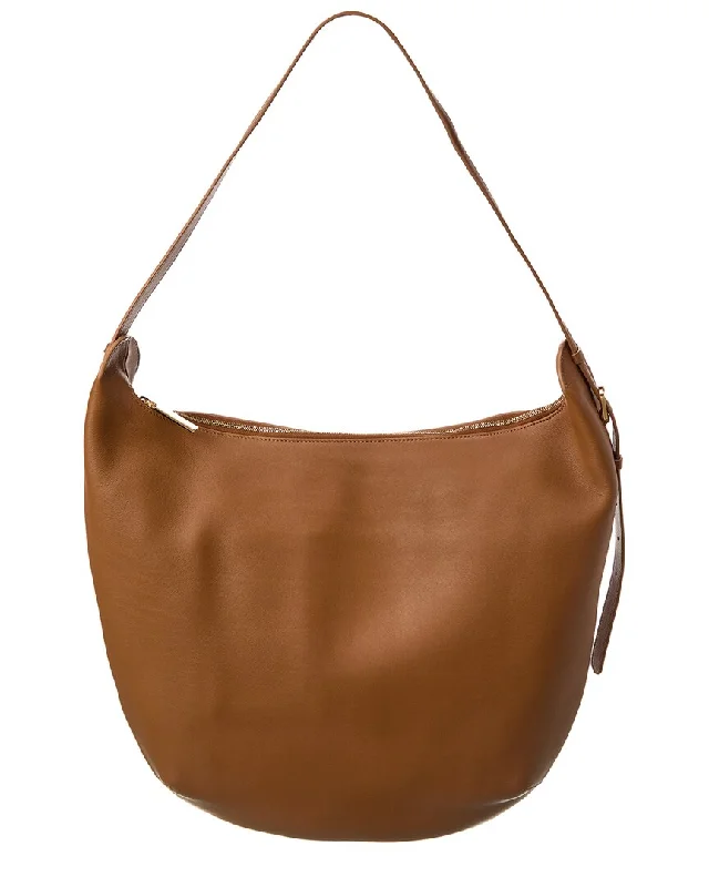 Gift Ideas The Row Allie N/S Leather Hobo Bag Timeless Bags, Flash Sale