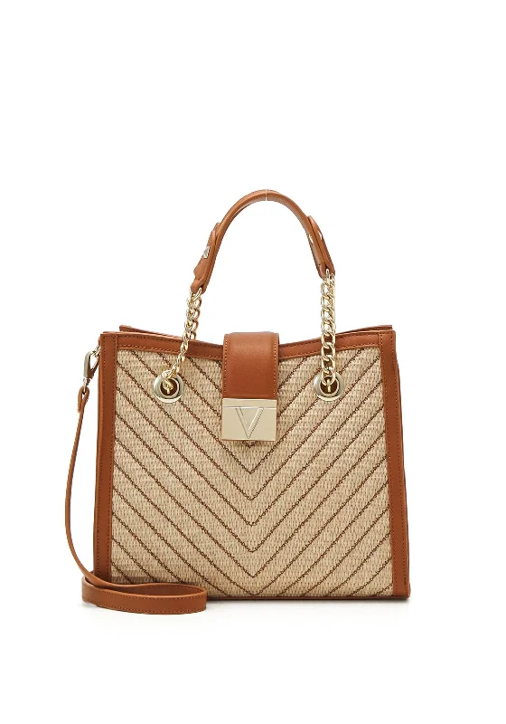 Exclusive Discounts Valentino Tribeca Multi Strap Handbag, Tan Your Perfect Bag At The Perfect Price